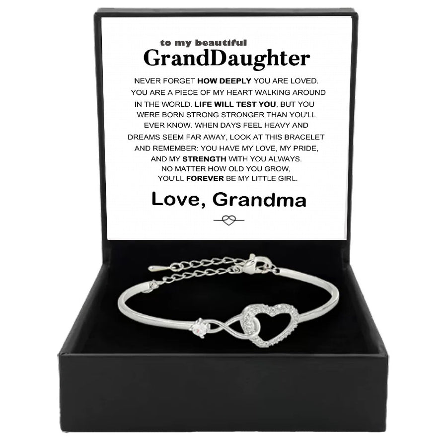 Zircon Heart Open Cuff Bracelet – Elegant Adjustable Accessory for Every Occasion