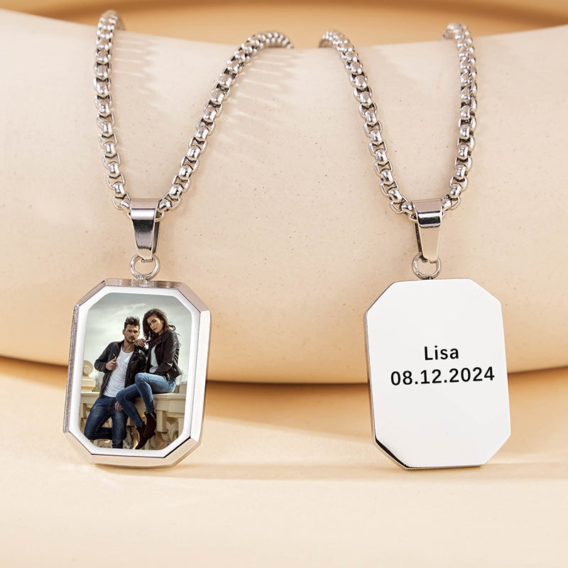 Color-Changing Mood Necklace – Temperature-Sensing Pendant