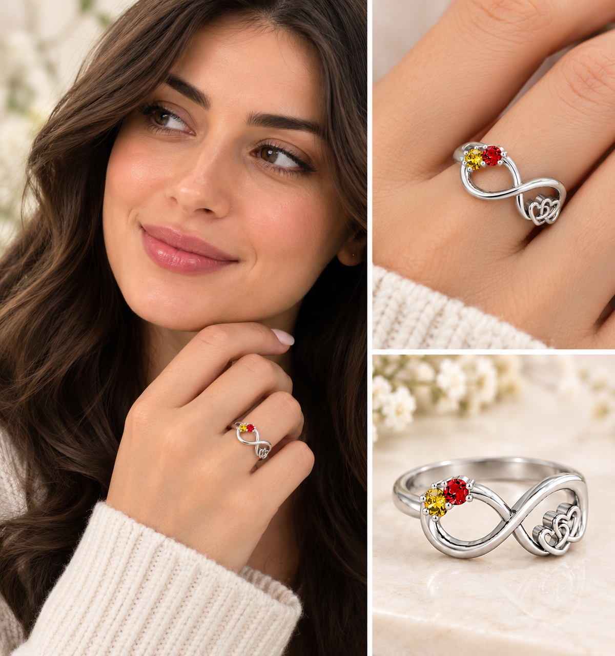 Personalized Name Ring for Women – Your Unique Story in Sparkling Elegance