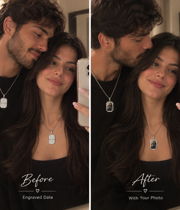 Color-Changing Mood Necklace – Temperature-Sensing Pendant