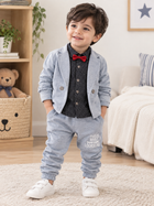 Toddler Boys Printed Suit – 2-Piece Casual Outfit