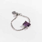 Adjustable Micro-paved Diamond Ring For Women