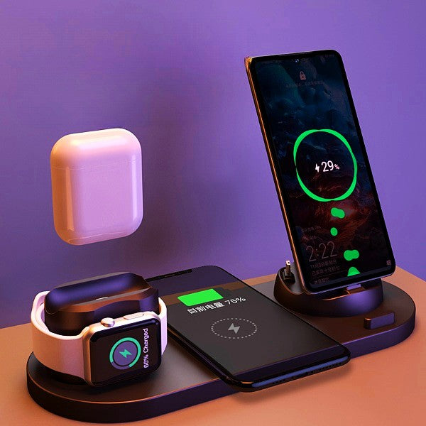 6-in-1 Wireless Charging Station: Simplify Your Charging Experience